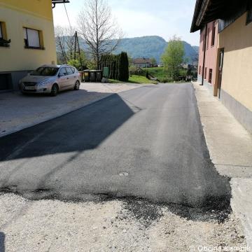 Obnova vodovoda in cestišča v naselju Zduša 5